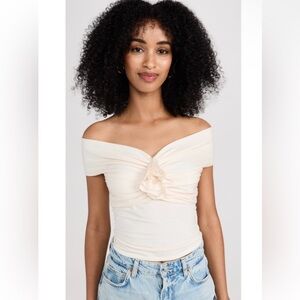 Reformation Emerald Knit Top